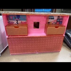 14 LOL dolla and 4 pets. LOL playhouse and doll accessories